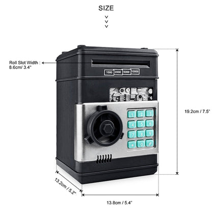 Electronic Piggy Bank ATM Password Money Box