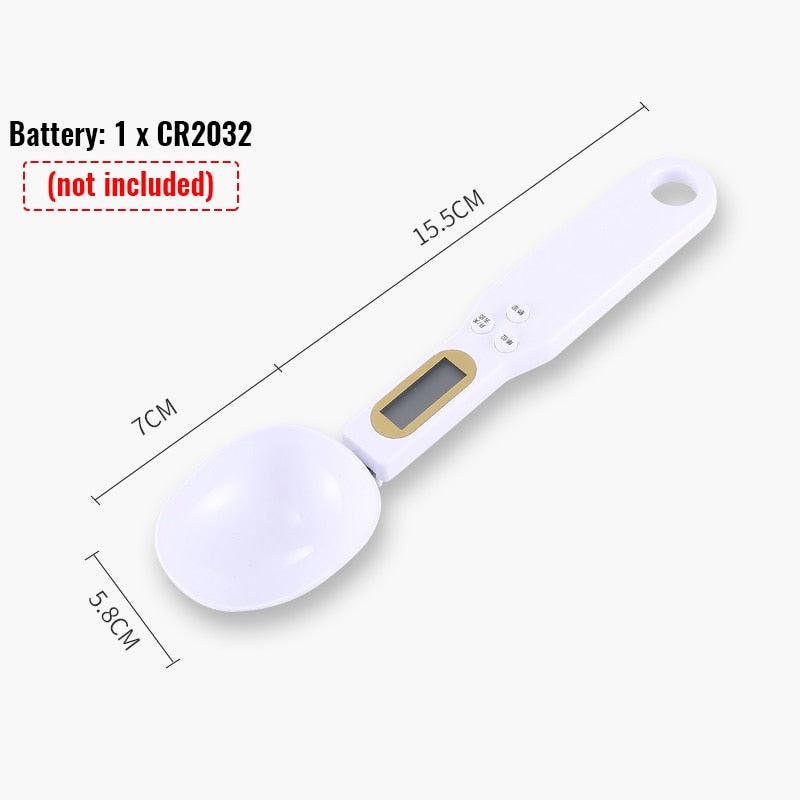 Electronic Kitchen Scale Measuring Spoon