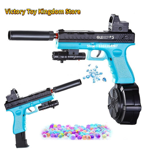 2-in-1 Airsoft Splatter Ball Electric Toy Gun