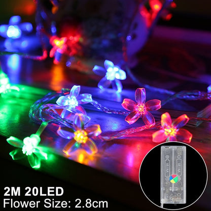 LED Snowflake Christmas Lights