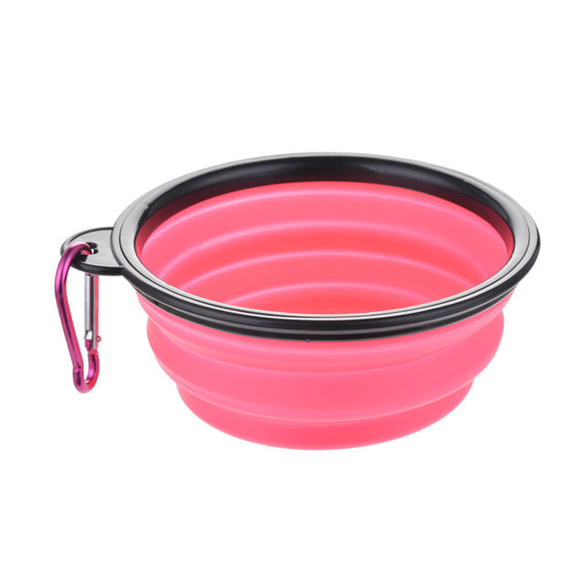 Colorful Collapsible Pet Bowls