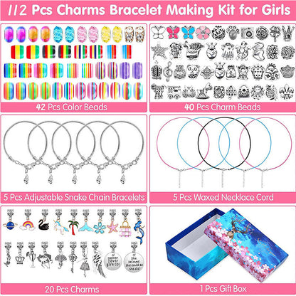 Jewelry Charm Kit with Hundreds of Pieces (various colors & sets)