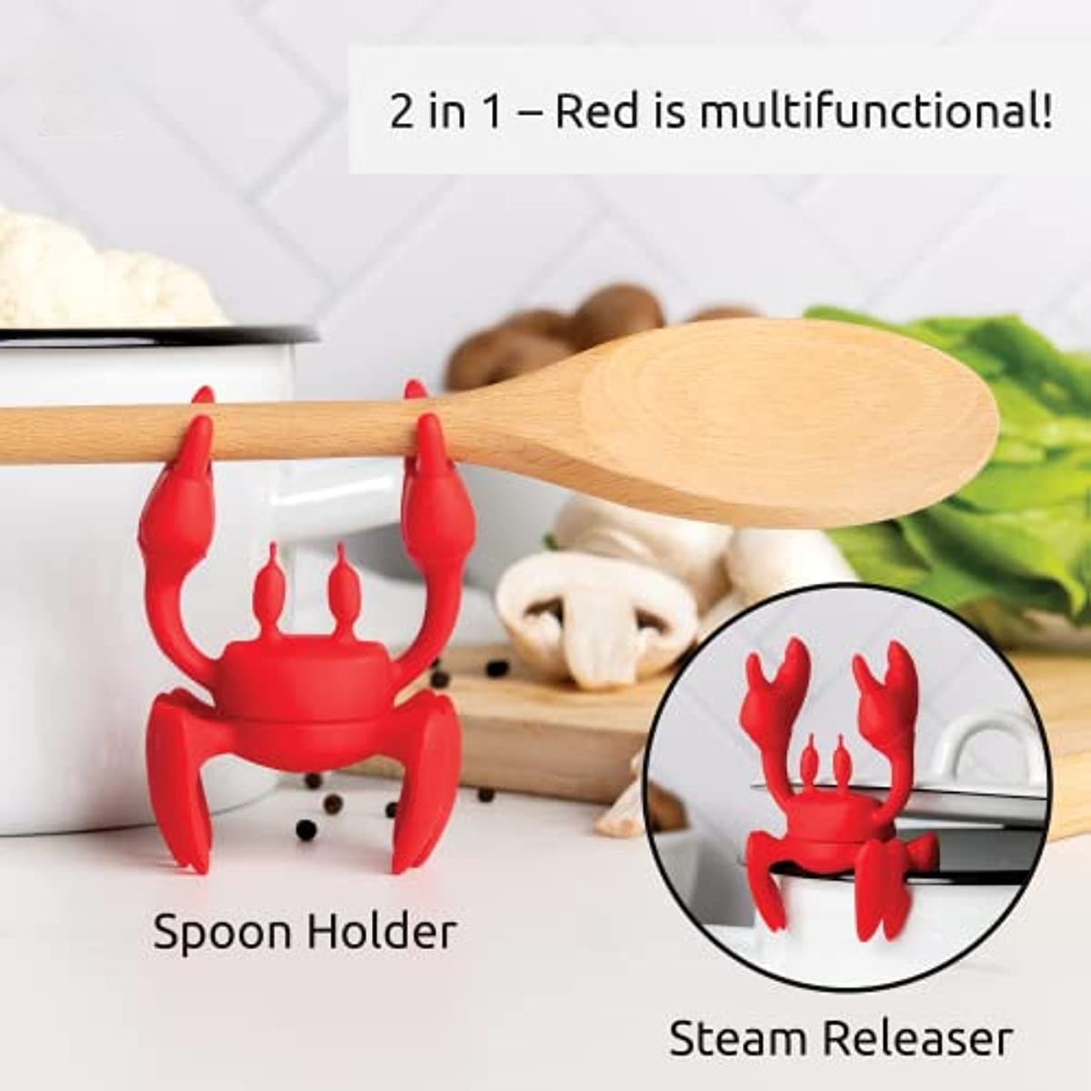 Kitchen Silicone Multipurpose Crab