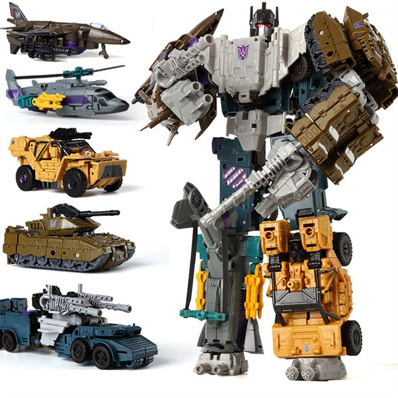 5-in-1 Combiners Transformation Action Figure