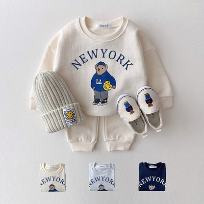 Baby Casual Hoodie & Pants Set