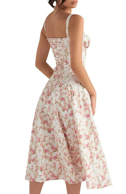 Adorable Summer Waist Shaper Dress (floral & solids)