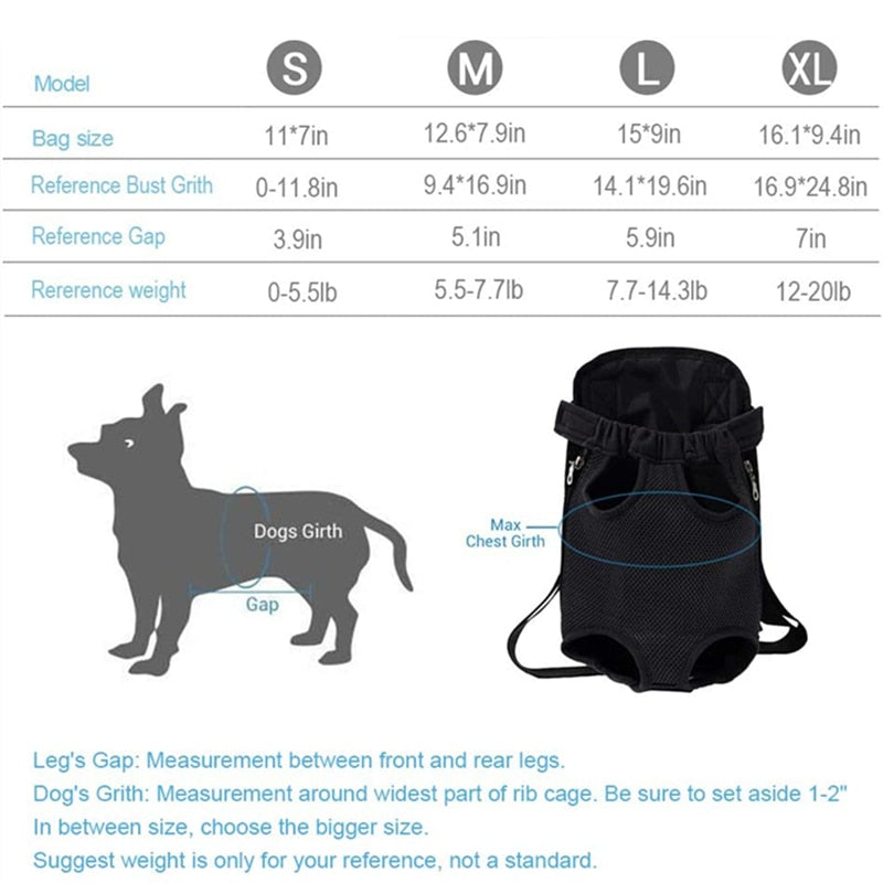 Pet Breathable Travel Backpack (various styles)