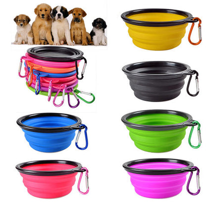 Colorful Collapsible Pet Bowls