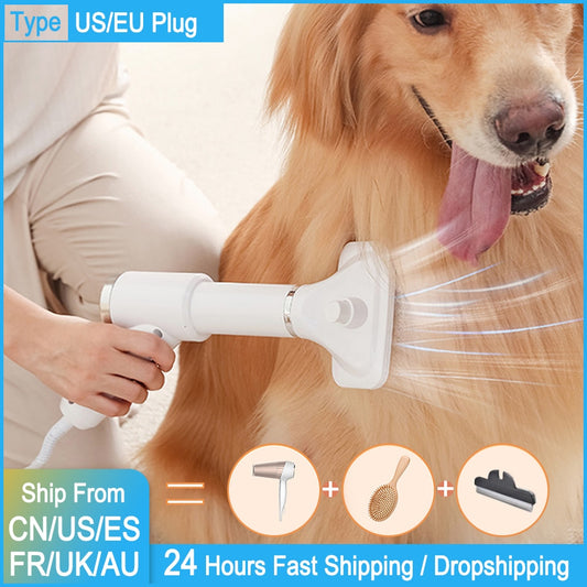 Portable 2-in-1 Dog & Cat Hair Dryer