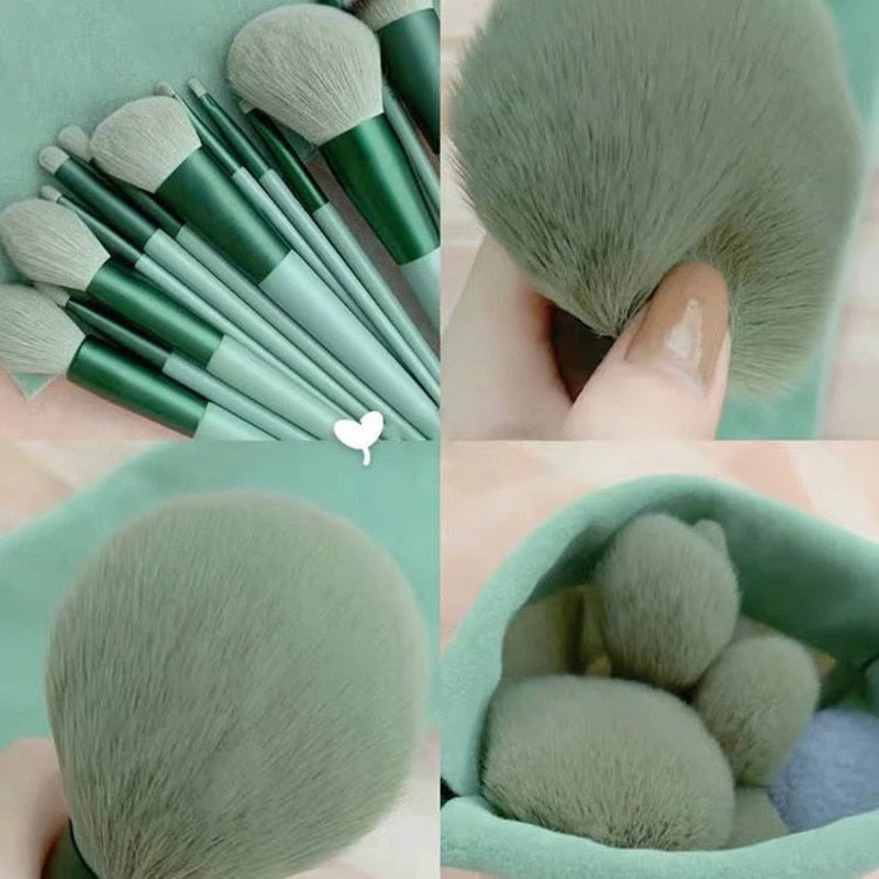 13 Piece Makeup Brush Sets (various colors)