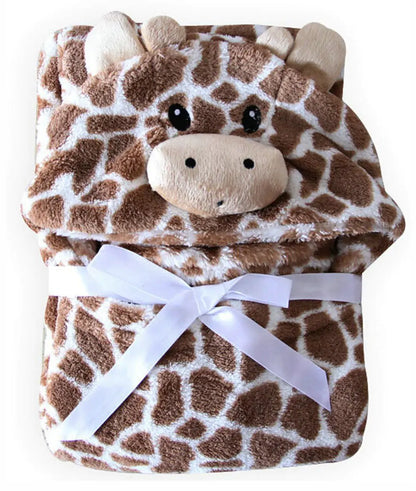 Baby's Hooded Animal Bath Towel