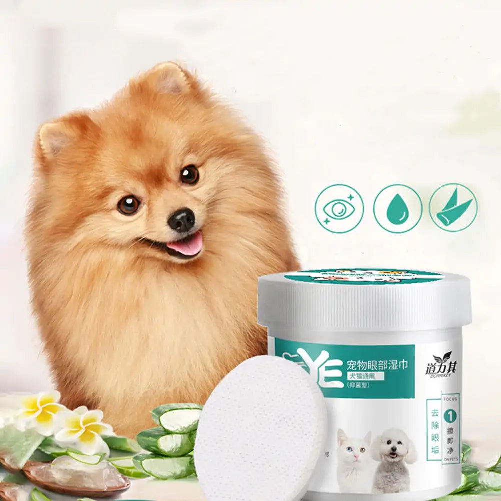 Pet Wet Wipes (eyes & ears)