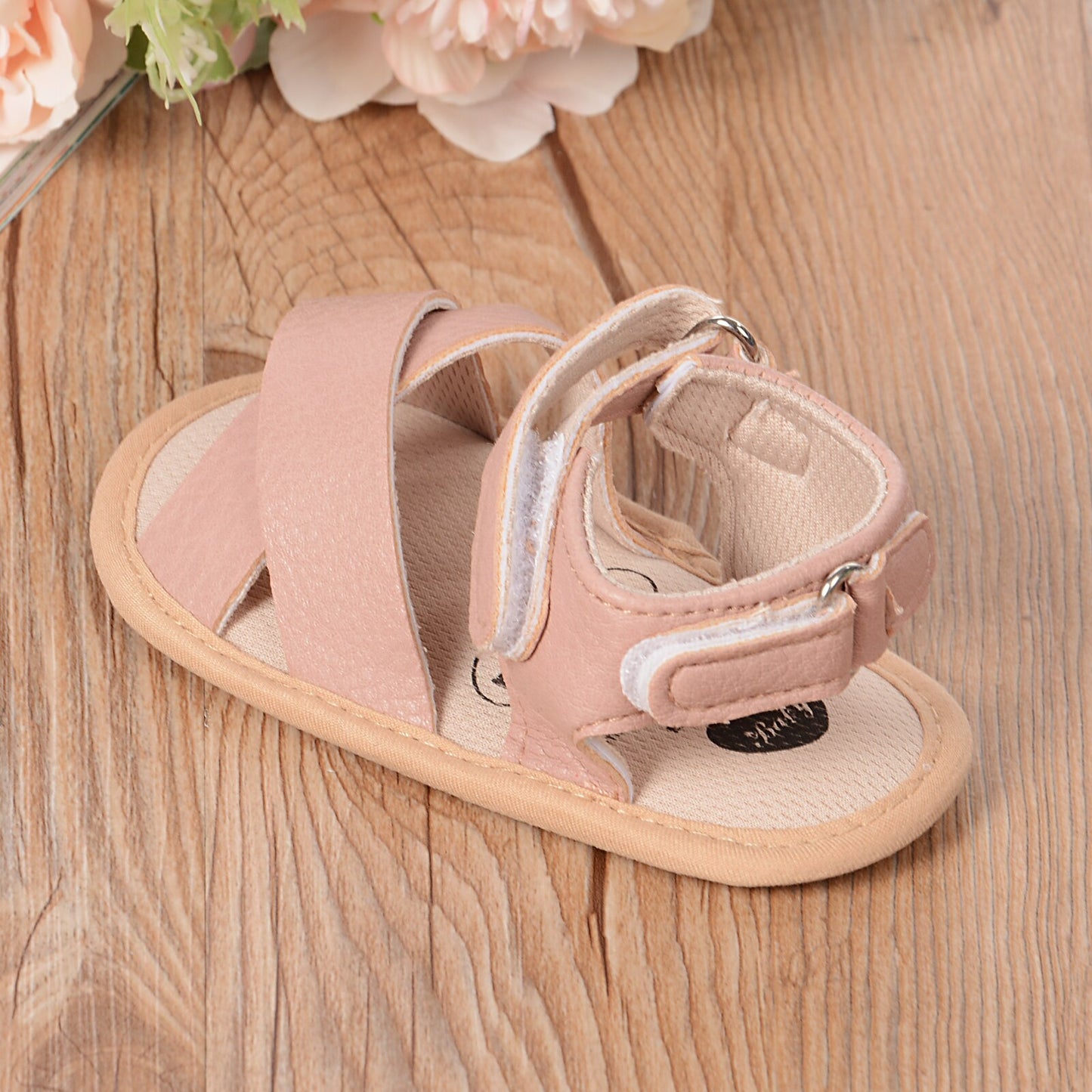 Unisex Baby Leather Sandals (6 colors & styles)