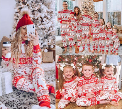 Christmas Pajamas Fall Family Set - Entire Family, Including Dogs!