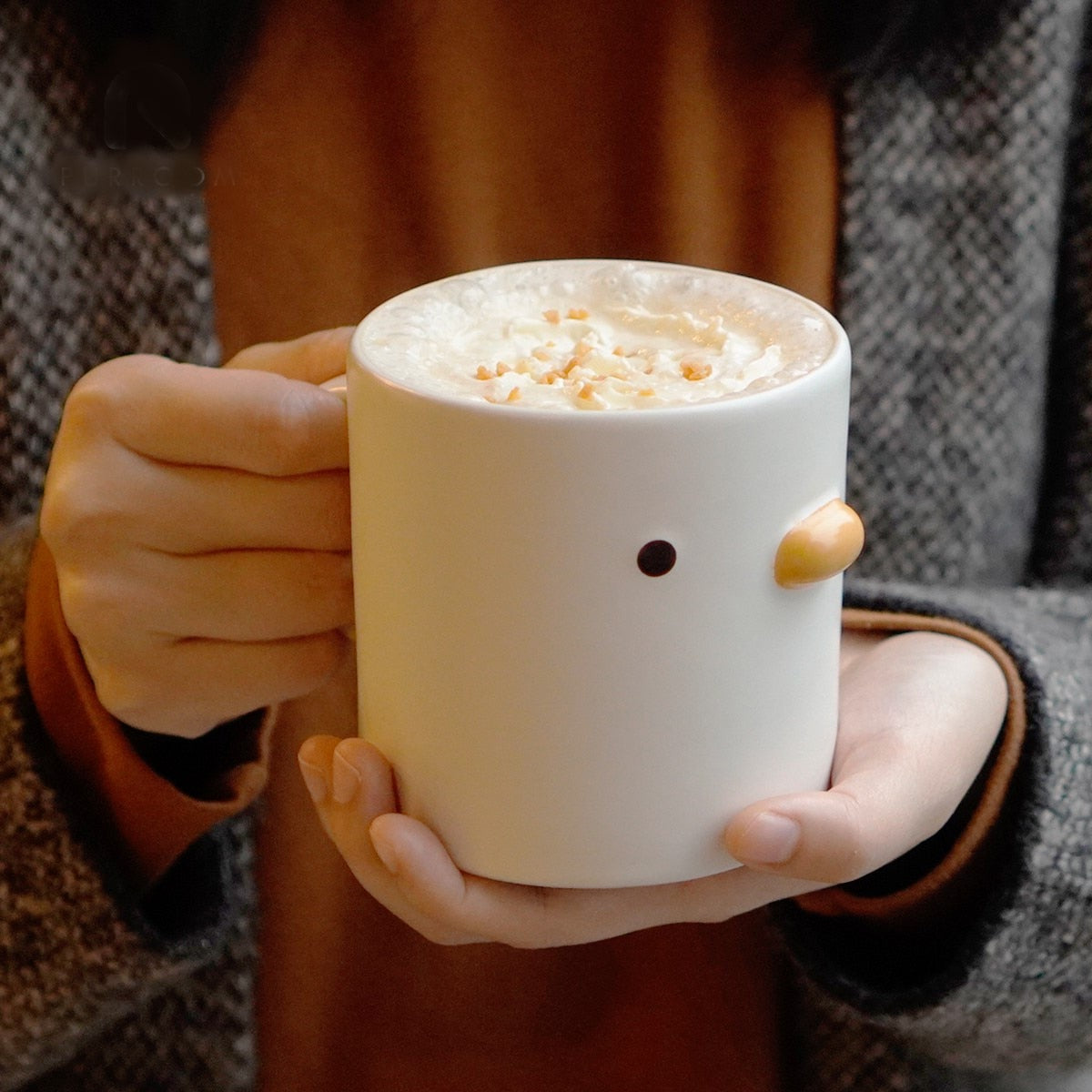 Hand-painted "Chick" Coffee Mug