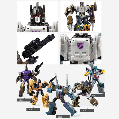 5-in-1 Combiners Transformation Action Figure