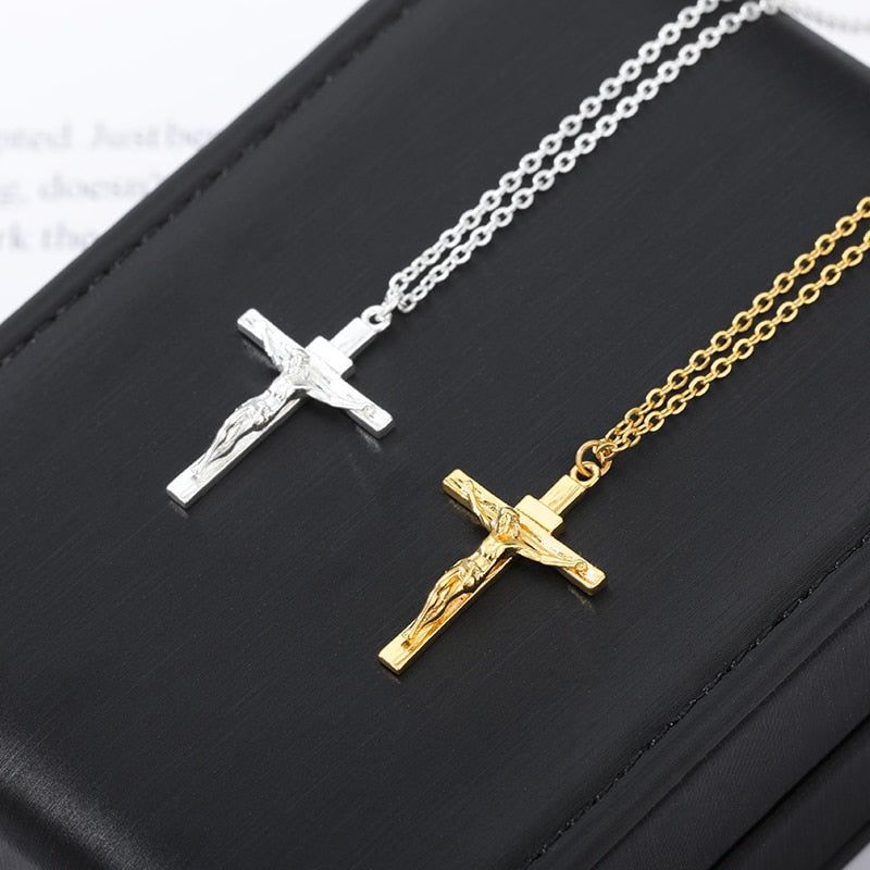 Stainless Steel Cross Necklace