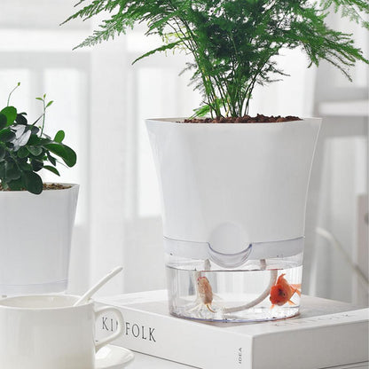 Automatic Aquarium Water-Absorbing Flowerpots