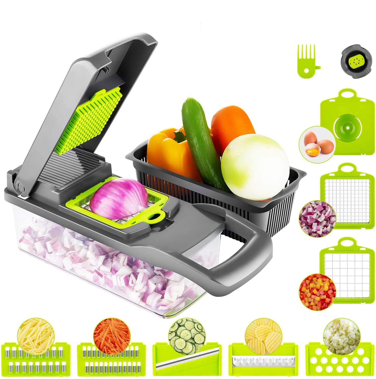 14-in-1 Multifunctional Vegetable Chopper