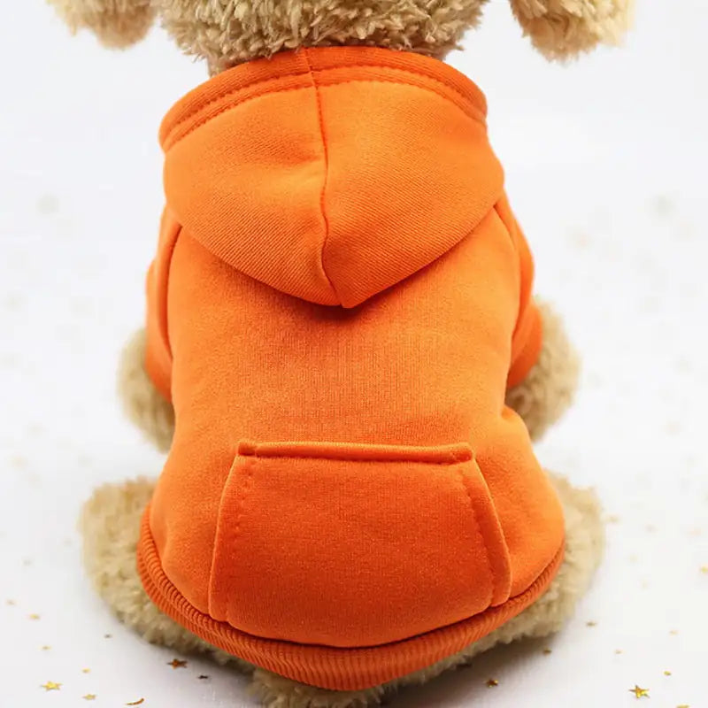 Soft Fleece Pet Dog Hoodie (various colors)