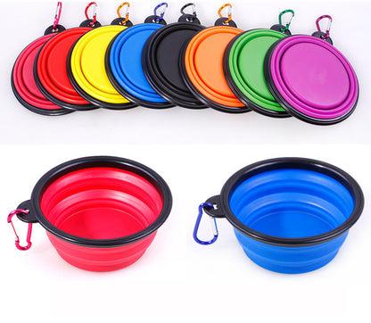 Colorful Collapsible Pet Bowls