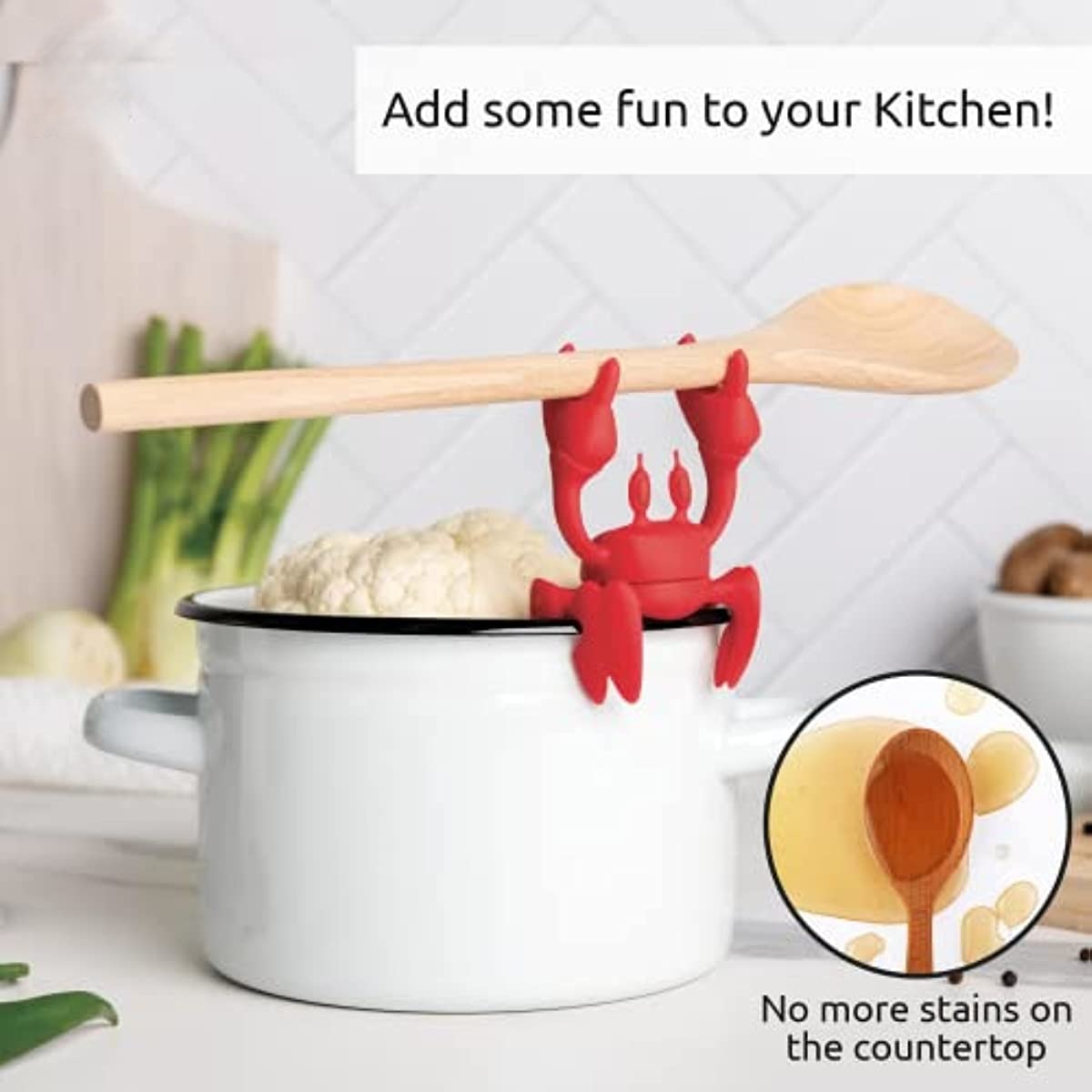 Kitchen Silicone Multipurpose Crab