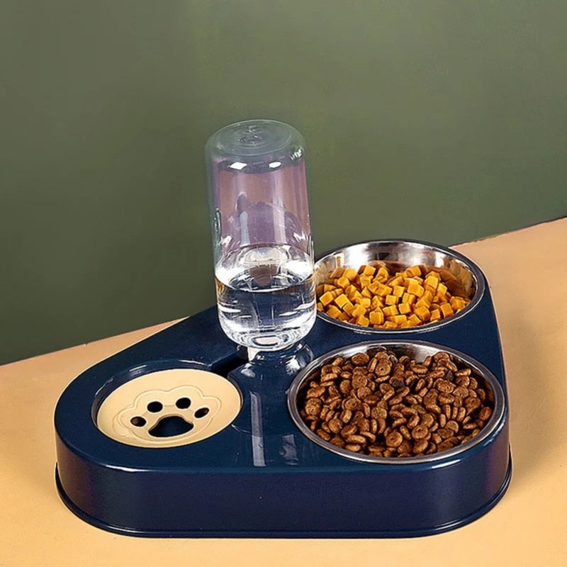 Cat Food & Water Dispenser