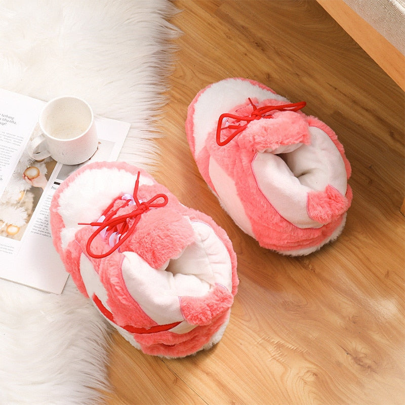 Winter Fun Warm Home Cotton Slippers (various styles)