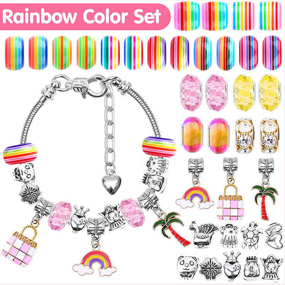 Jewelry Charm Kit with Hundreds of Pieces (various colors & sets)