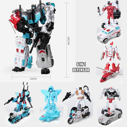 5-in-1 Combiners Transformation Action Figure