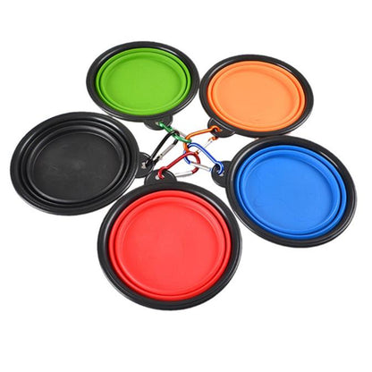 Colorful Collapsible Pet Bowls