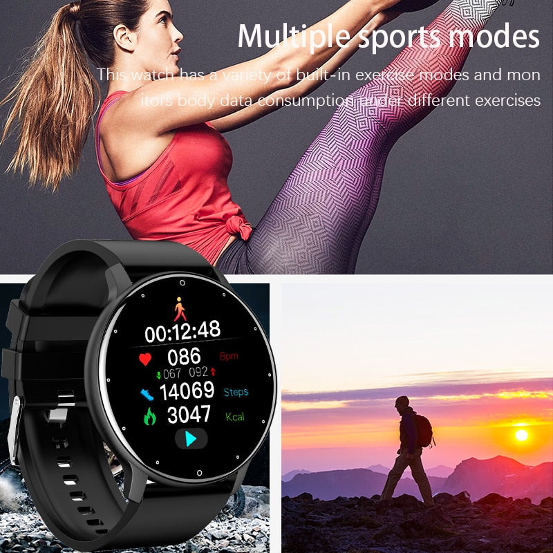 Full Touch Screen Sport Fitness Watch (various colors)