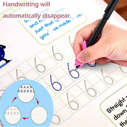 BrightChild Reusable Educational Handwriting Tool & Copy Book