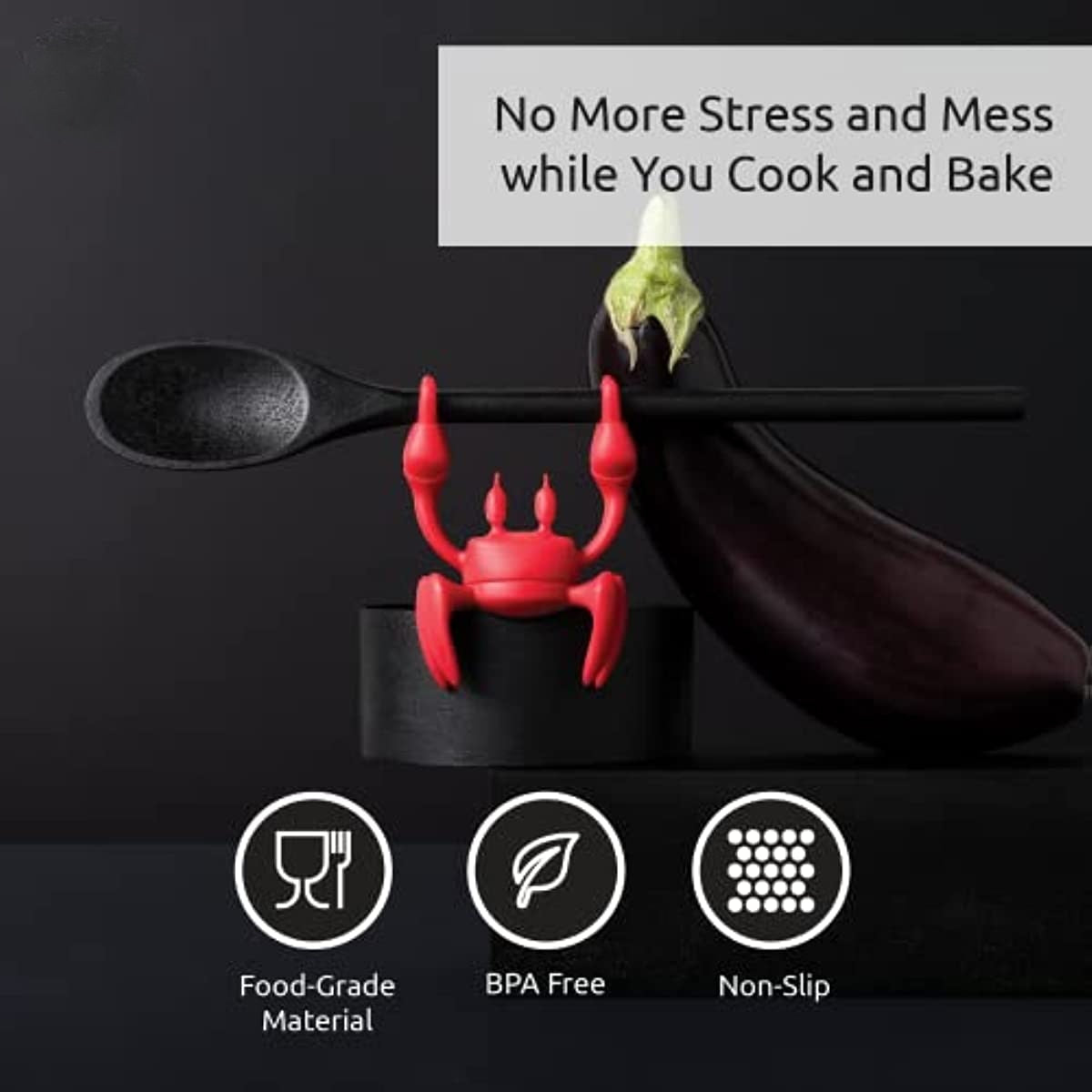 Kitchen Silicone Multipurpose Crab