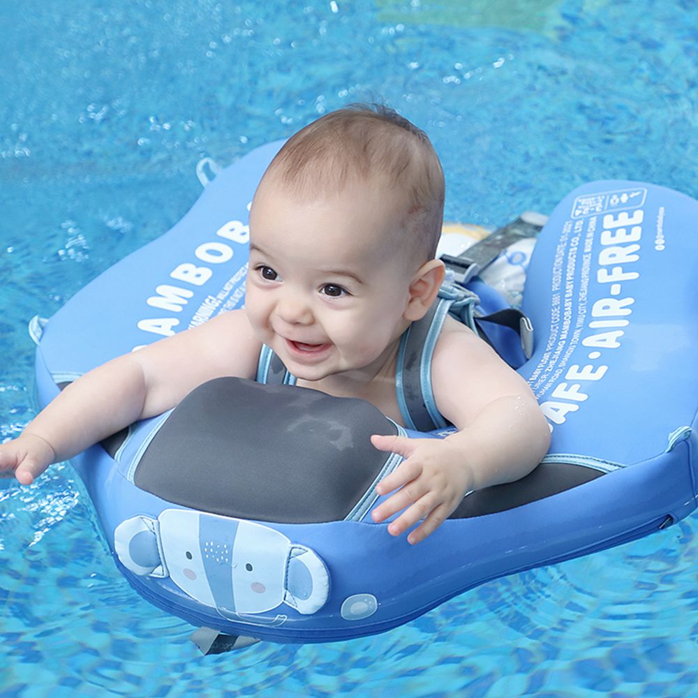Non-inflatable Baby Float with Sun Canopy
