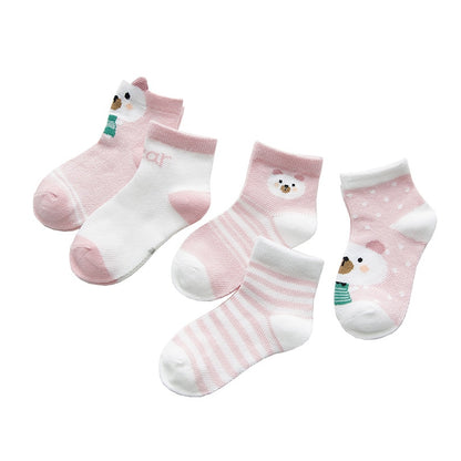 Cotton Mesh Baby Socks