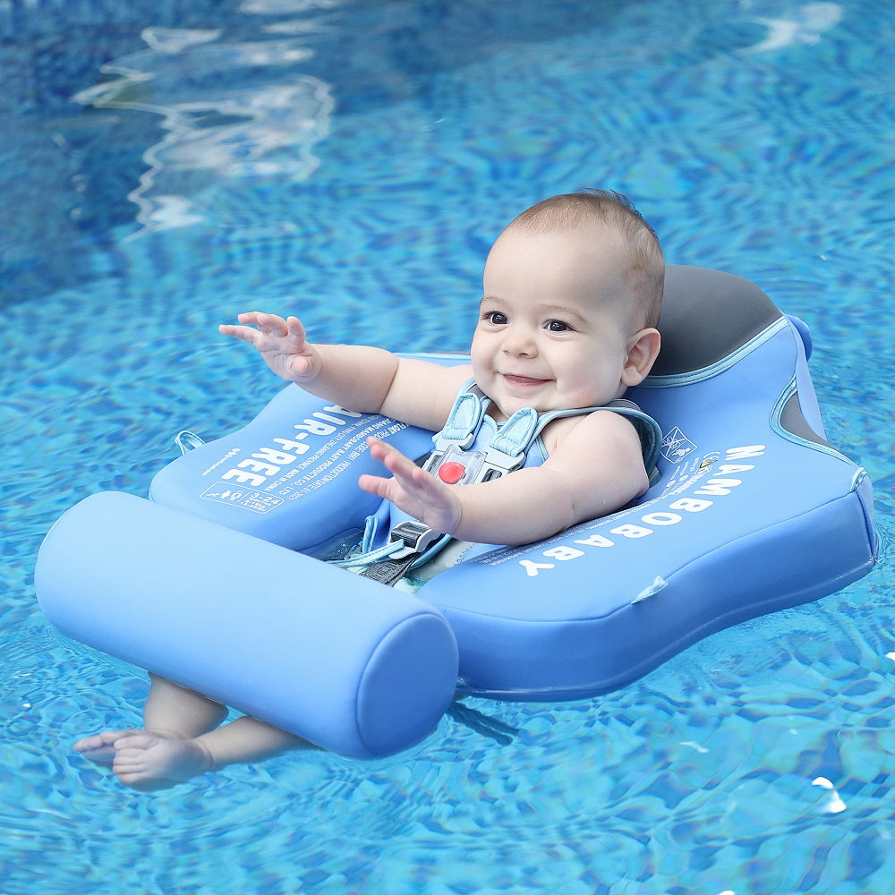 Non-inflatable Baby Float with Sun Canopy