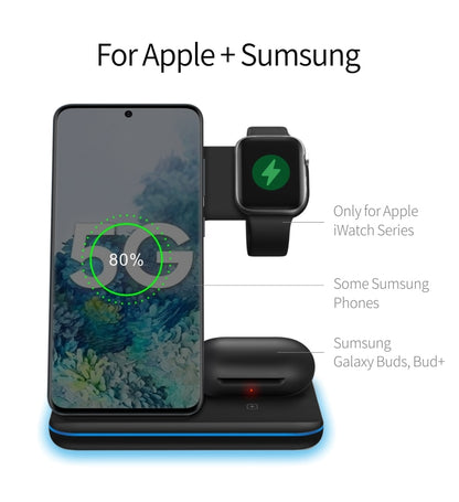 Wireless Charging Stand For Apple Watch and Iphone