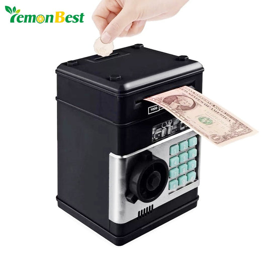 Electronic Piggy Bank ATM Password Money Box