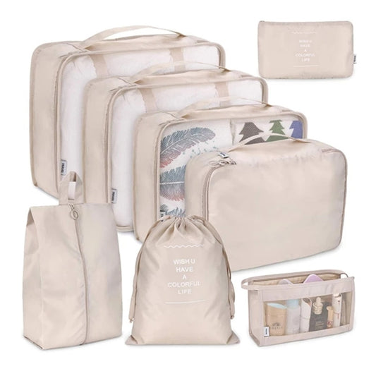 8Pcs/set Large Capacity Travel Organizer Bags