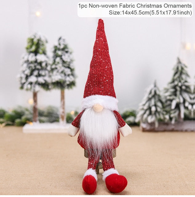 Gnome Christmas Faceless Dolls (various designs)