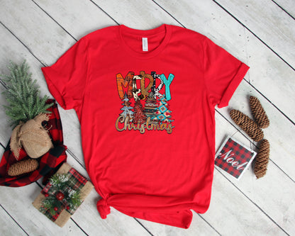 Western Merry Christmas Shirt