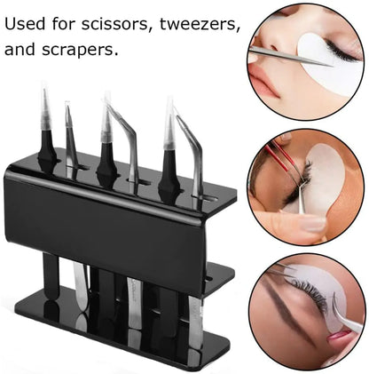 Acrylic Eyelash Tweezer Holder