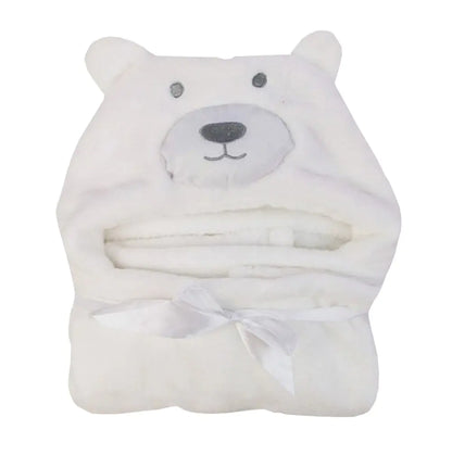 Baby's Hooded Animal Bath Towel